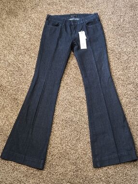 Karl Lagerfeld Monceau Boot Cut Jeans Size 27x34 NEW